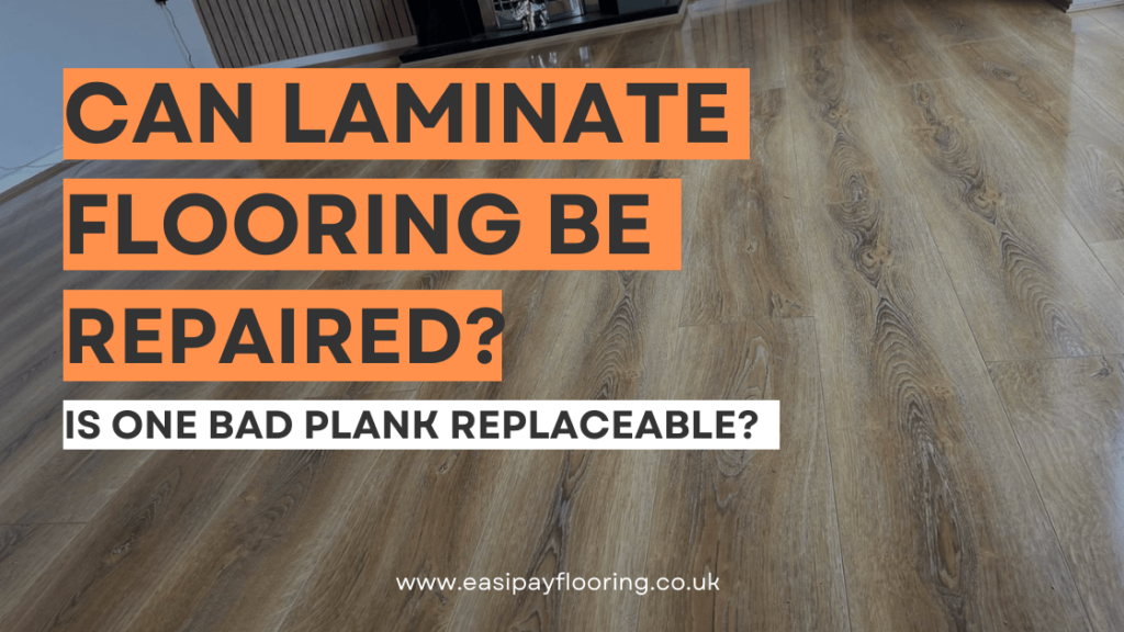 Blog Banner: Can Laminate Flooring Be Repaired?