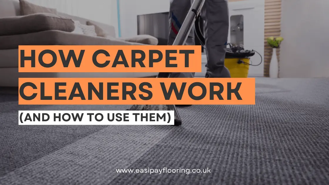 How Does A Carpet Cleaner Work?