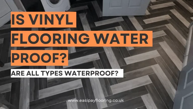 Blog Banner: Is Vinyl Flooring Waterproof?