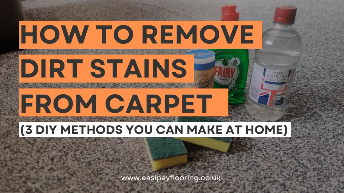 How To Remove Dirt and Mud Carpet Stains From Carpets