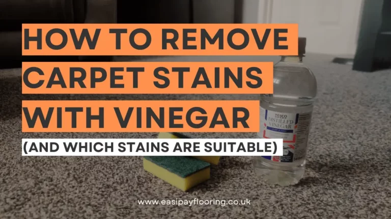 Blog Banner - Remove Carpet Stains With Vinegar