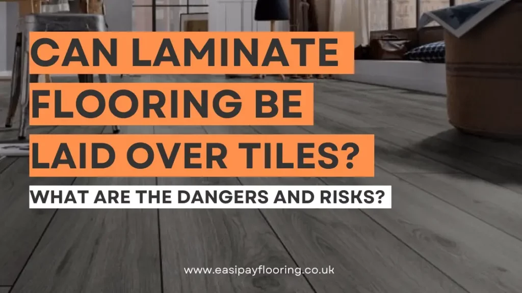 Blog Banner: Can you install laminate flooring over Tiles?