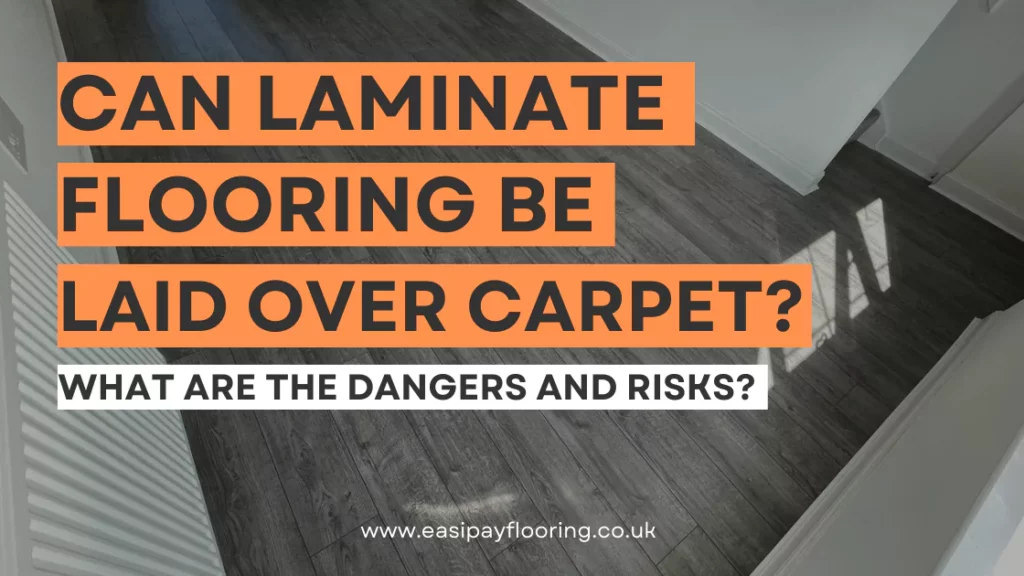 Blog Banner: Can you lay laminate flooring over old carpets?