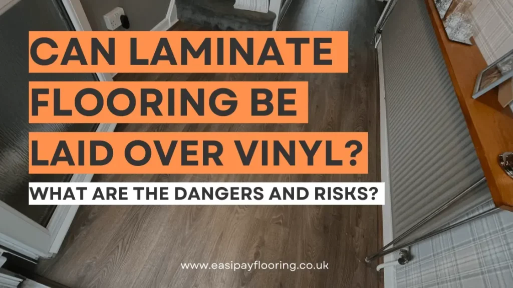 Blog Banner: Can you fit new laminate over old vinyl flooring?