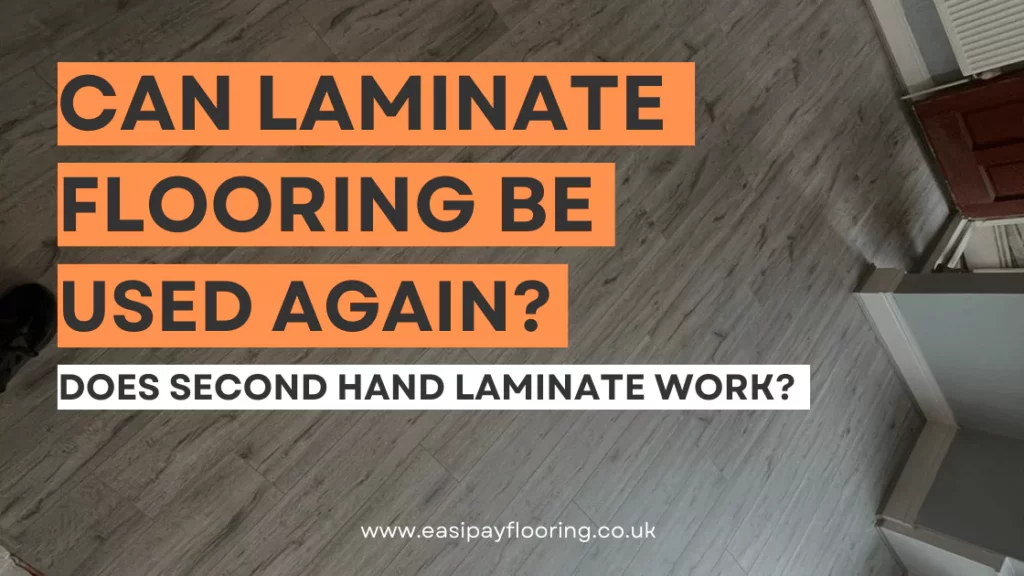Blog Banner: Can Laminate Flooring Be Reused?
