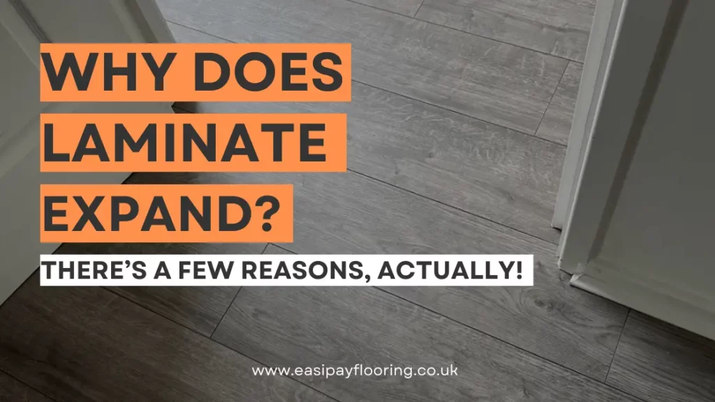 blog banner: Why does laminate flooring expand?